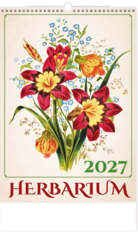 Kalendář nástěnný 2027 - Herbarium - 