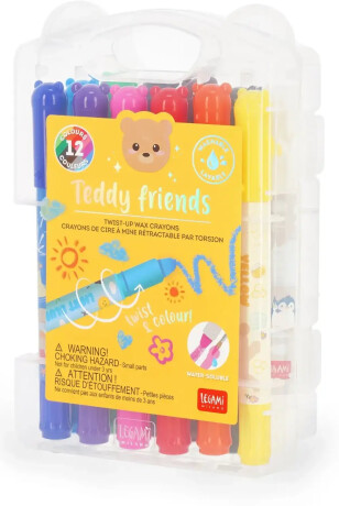Voskovky Legami Teddy Friends - 12 Crayons - 