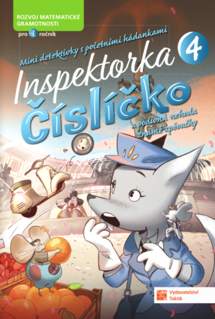 Inspektorka Číslíčko 4 (pro žáky 4. tříd) - Silvana Poli,Nicoletta Perini,Daniela Lucangeli,Adriana Molin
