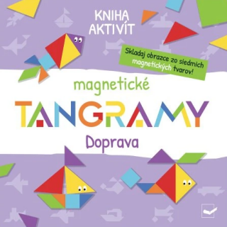 Kniha aktivít magnetické TANGRAMY Doprava - 