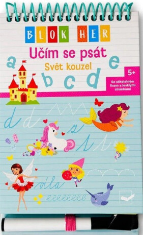 Blok her Učím se psát Svět kouzel - neuveden