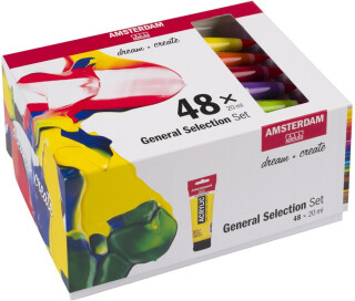 Sada akrylů Amsterdam Standard 48x20ml - 