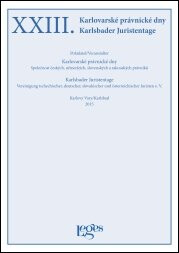 XXXIII. Karlovarské právnické dny - Vladimír Zoufalý