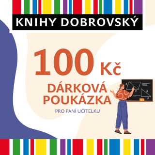 Elektronická dárková poukázka pro učitelku 100 Kč - 