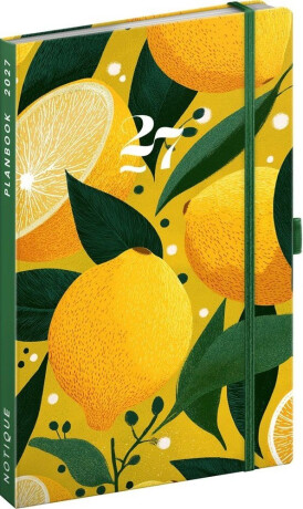 Planbook diář/ Citróny 2027, 13 x 21 cm - 
