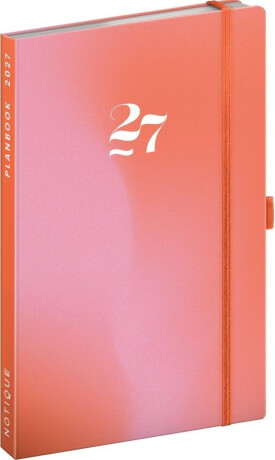Planbook diář/ Korál 2027, 13 x 21 cm - 