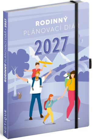 Rodinný diář – pomocník všech rodičů 2027, 15 x 21 cm - 