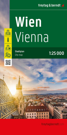 Vídeň 1:25 000 / mapa města - 