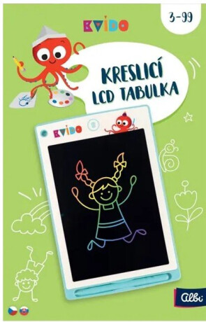 Kvído - Zelená kreslicí LCD tabulka - 