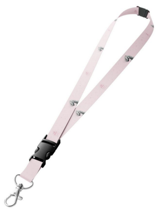 Klíčenka s karabinkou, kůň romantic - 