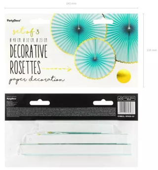 Rozeta splendid mat 1/5cm - 
