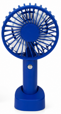 USB větrák 22 cm - modrý - 