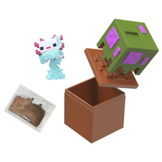 Minecraft Mini figurka těžba - Axolotl - 