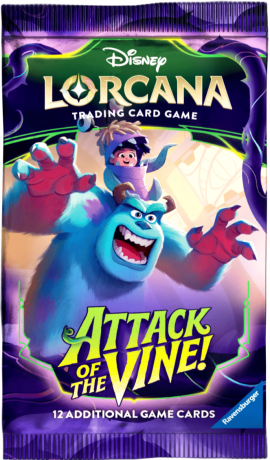 Disney Lorcana TCG: Attack of the Vine! - Booster Pack - 