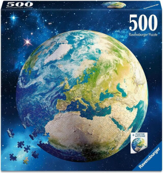 Kruhové puzzle: Planeta Země 500 dílků - 
