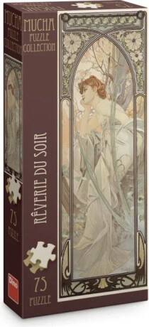 ALFONS MUCHA – SNĚNÍ VEČERA 75 panoramic Puzzle - 