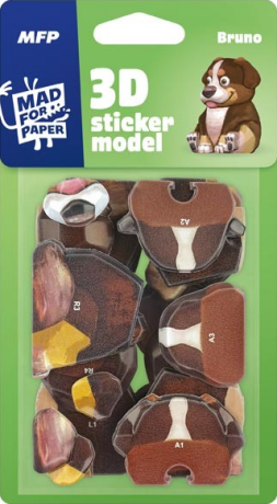 3D Sticker Model Bruno - 