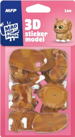 3D Sticker Model Leo - 