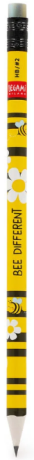 Tužka Legami I Used To Be A Newspaper - Recycled Paper Pencil - Bee - Hb Lead - 