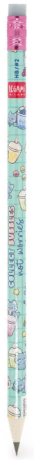 Tužka Legami I Used To Be A Newspaper - Recycled Paper Pencil - Kitty - Bubble Tea - Hb Lead - 