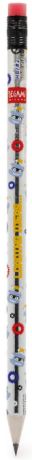 Tužka Legami I Used To Be A Newspaper - Recycled Paper Pencil - Robot - Hb Lead - 