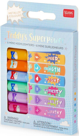 Sada zvýrazňovačů: Teddy'S Superpower - 