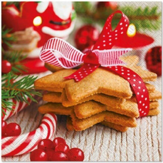 Ubrousek P 33x33 vánoční SDL056100 - 