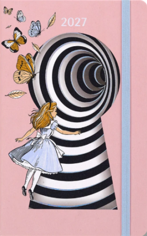 Diář MOLESKINE 2027 týdenní Alice in Wonderland L - 