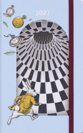 Diář MOLESKINE 2027 denní Alice in Wonderland L - 