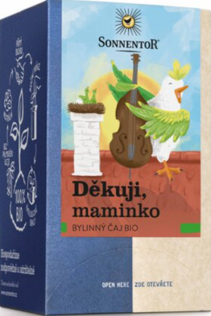 Děkuji, maminko (čaj bio, bylinný čaj, porcovaný 27 g) - 