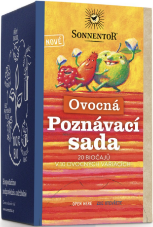 Ovocná poznávací sada (čaj bio, ovocná směs, porcovaný, 48,4 g) - 