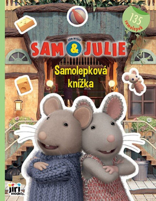 Samolepková knížka Dům myšek Sam & Julie - 