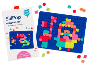 Kreativní skládačka Super Petit – SILIPOP blue - 