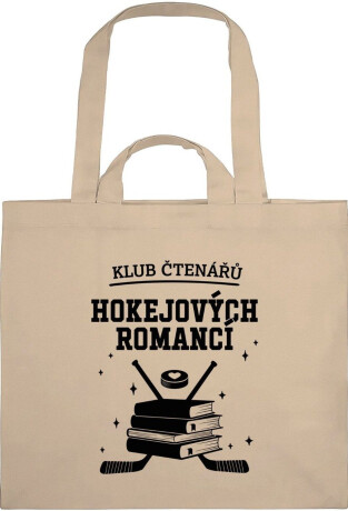 Látková taška - Klub čtenářů hokejových romancí - 