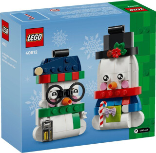 LEGO® Iconic 40812 Ozdobní sněhuláci - 