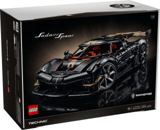 LEGO® Technic 42232 Megacar Koenigsegg Sadair´s Spear - 