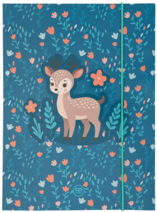 Kartonová složka s gumičkou A4 Coolpack Deer - 