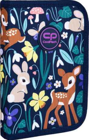 Jednokomorový penál bez vybavení Coolpack Clipper Oh My Deer - 