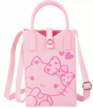 Taška na rameno Hello Kitty růžová - 