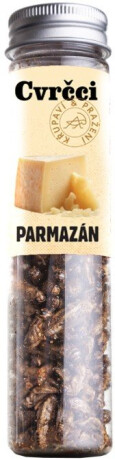 Křupaví cvrčci pro gurmány - Parmazán (20g) - 
