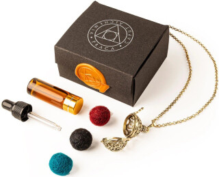 Praga Caput Alchemia - Pomander bronzový - 