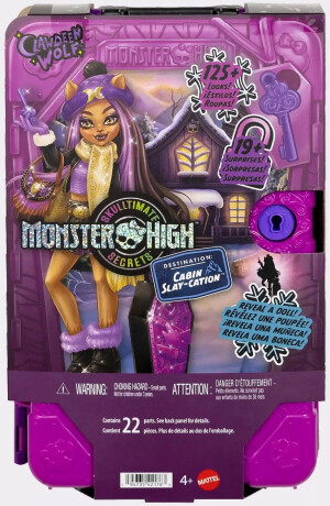 Monster High Skulltimate Secrets Destination panenka Clawdeen - 