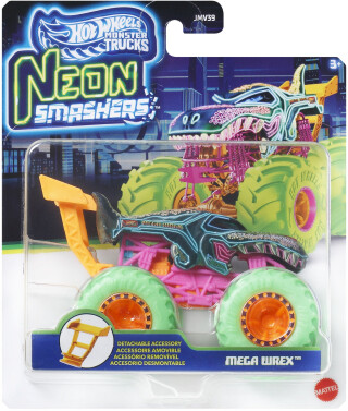 Hot Wheels Monster Trucks Neon smashers - 