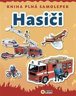 Kniha plná samolepek - Hasiči - 