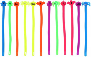 Hračka antistresová halloween natahovací silikon 20cm - 