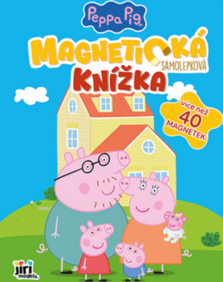 Magnetická samolepková knížka Prasátko Peppa - 