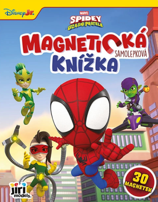 Magnetická samolepková knížka Spidey - 