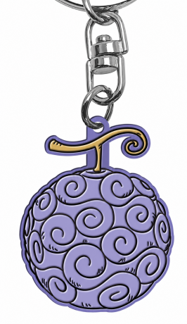 ONE PIECE - PVC klíčenka - Ďábelské ovoce Gum-Gum - 