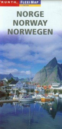 Norwegen/Fleximap 1:1M KUN - 