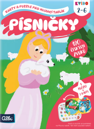 Kvído - Písničky 2 - Karty a puzzle pro Mluvicí tablík 2 - 